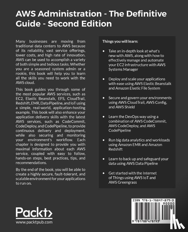 Wadia, Yohan - AWS Administration - The Definitive Guide