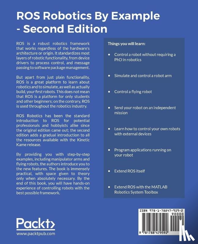 Fairchild, Carol, Harman, Dr. Thomas L. - ROS Robotics By Example -