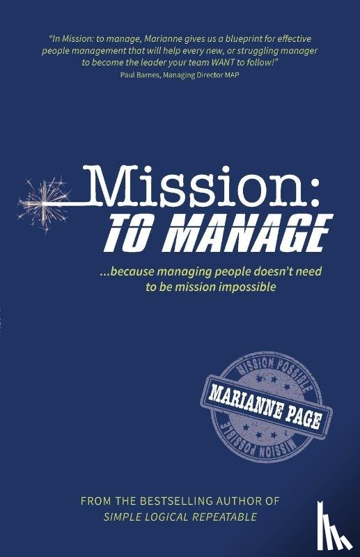 Page, Marianne (Marianne Page Ltd) - Mission: To Manage