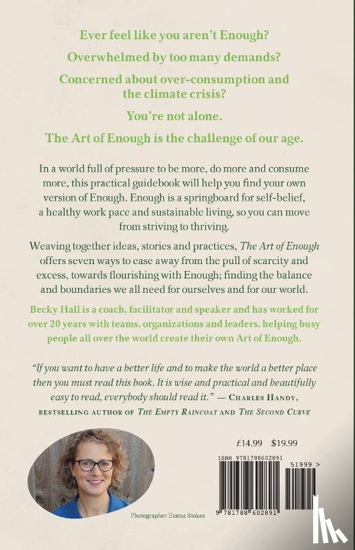 Hall, Becky - The Art of Enough