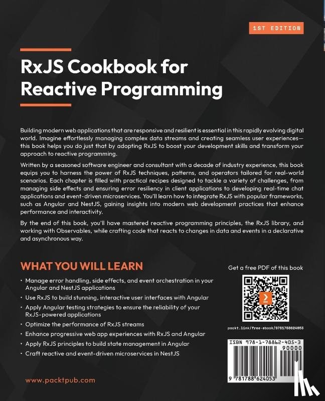 Mitrovi¿, Nikola - RxJS Cookbook for Reactive Programming