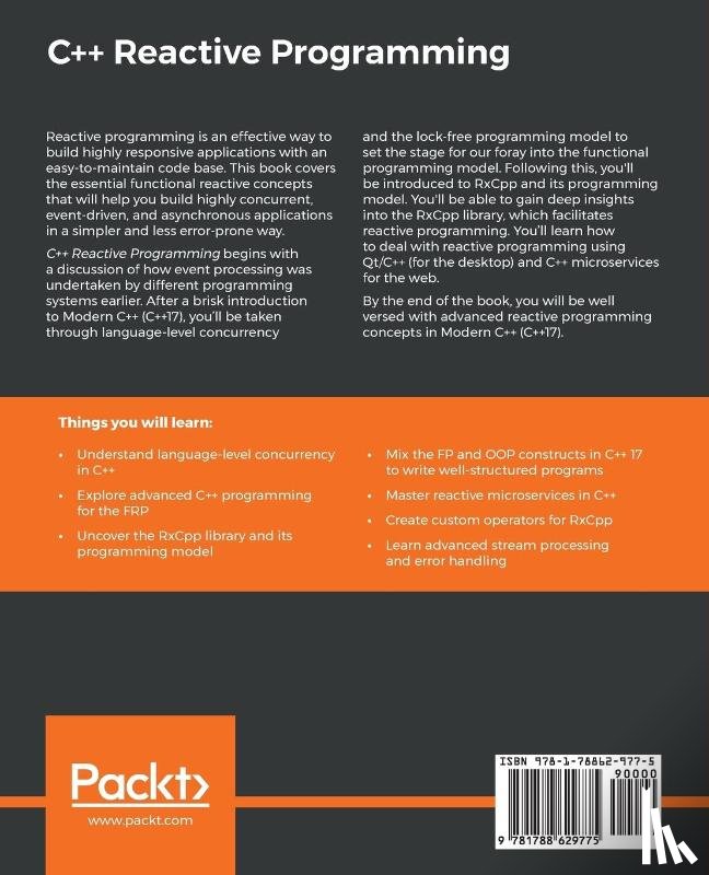 Pai, Praseed, Abraham, Peter - C++ Reactive Programming