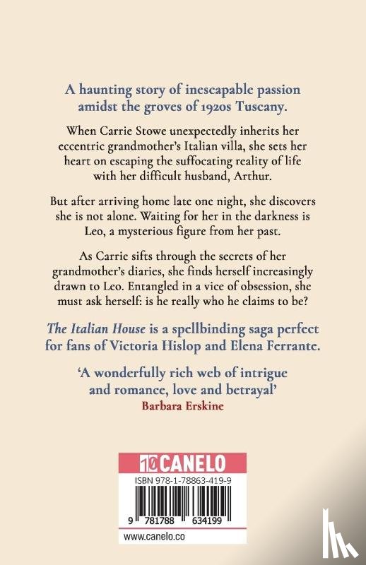 Crane, Teresa - The Italian House