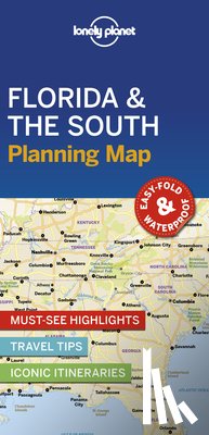 Lonely Planet - Lonely Planet Florida & the South Planning Map