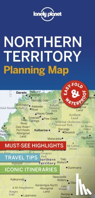 Lonely Planet - Lonely Planet Northern Territory Planning Map