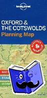 Lonely Planet - Lonely Planet Oxford & the Cotswolds Planning Map