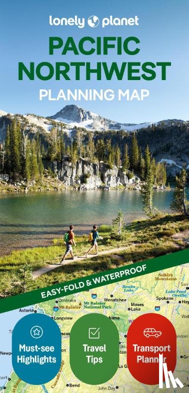 Lonely Planet, Bigg, Margot - Lonely Planet Pacific Northwest Planning Map