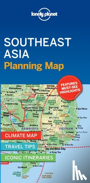 Lonely Planet - Lonely Planet Southeast Asia Planning Map