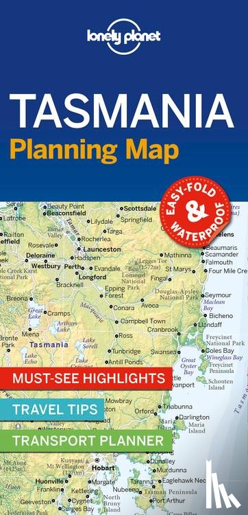 Lonely Planet - Lonely Planet Tasmania Planning Map