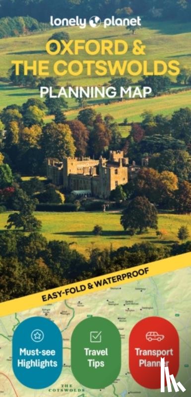 Lonely Planet - Lonely Planet Oxford & the Cotswolds Planning Map