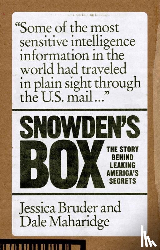 Bruder, Jessica, Maharidge, Dale - Snowden's Box