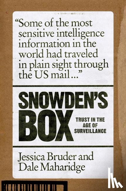 Bruder, Jessica, Maharidge, Dale - Snowden's Box