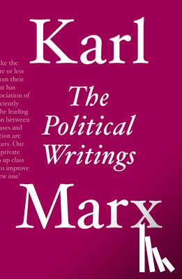 Marx, Karl - The Political Writings