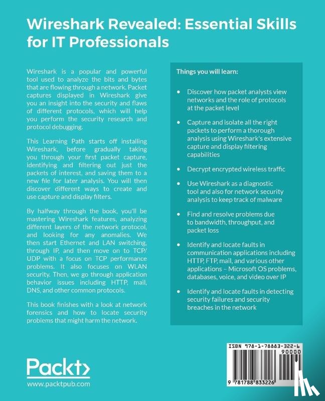 Baxter, James H, Orzach, Yoram, Mishra, Charit - Wireshark Revealed: Essential Skills for IT Professionals