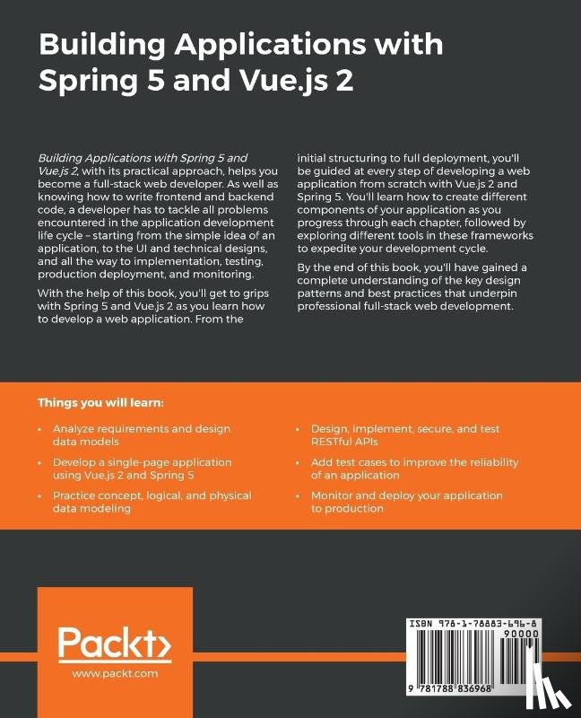 J. Ye, James - Building Applications with Spring 5 and Vue.js 2