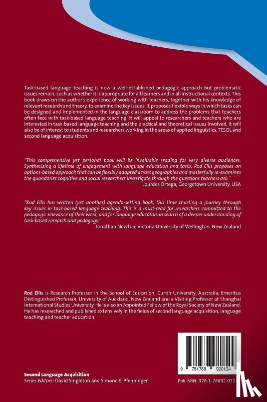 Ellis, Rod - Reflections on Task-Based Language Teaching
