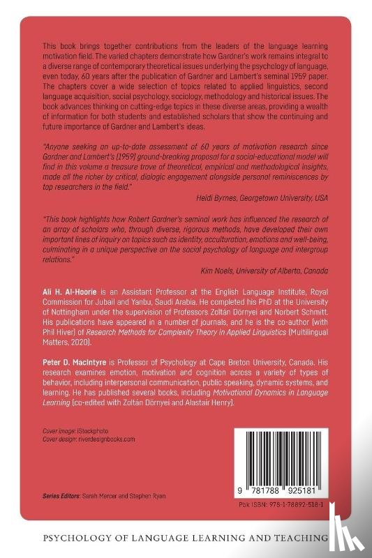  - Contemporary Language Motivation Theory