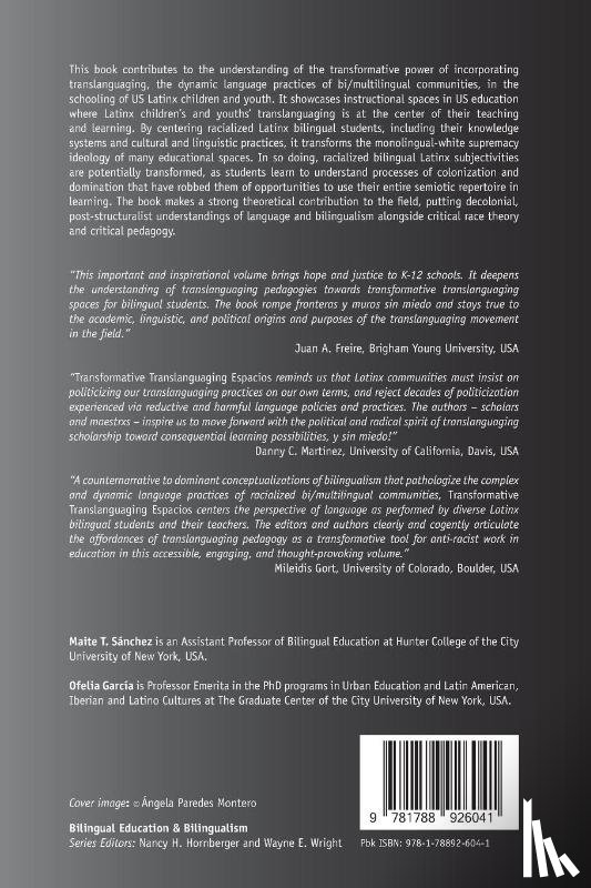  - Transformative Translanguaging Espacios