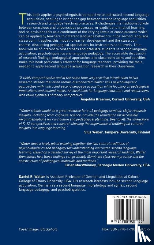 Walter, Daniel R. - Psycholinguistic Approaches to Instructed Second Language Acquisition
