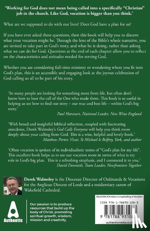 Walmsley, Derek - God Calls Everyone