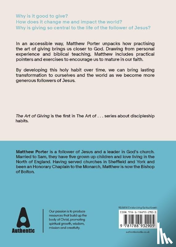 Porter, Matthew - The Art of Giving