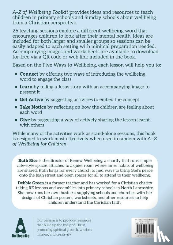Rice, Ruth, Green, Debbie - A-Z of Wellbeing Toolkit