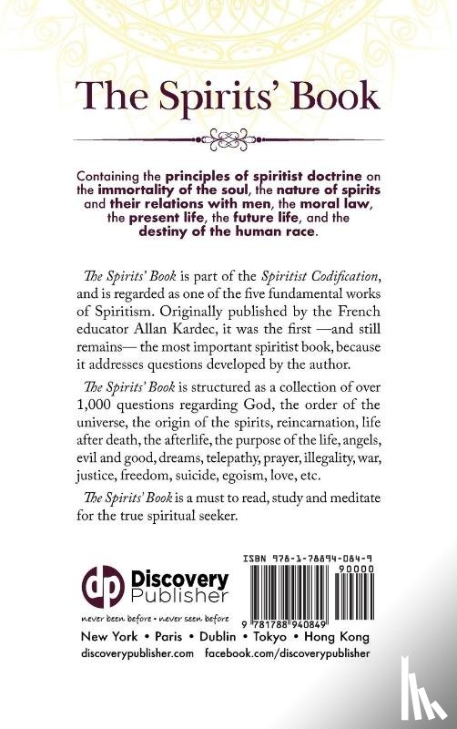 Kardec, Allan - The Spirits' Book