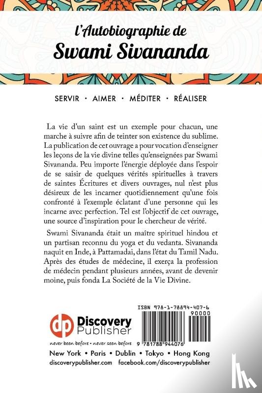 Swami Sivananda - L'Autobiographie de Swami Sivananda