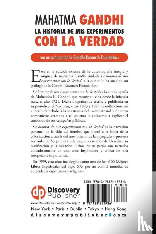 Mahatma Gandhi - Mahatma Gandhi, la historia de mis experimentos con la Verdad