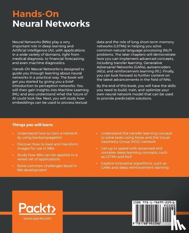 De Marchi, Leonardo, Mitchell, Laura - Hands-On Neural Networks