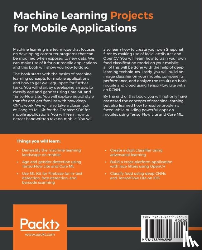 NG, Karthikeyan - Machine Learning Projects for Mobile Applications