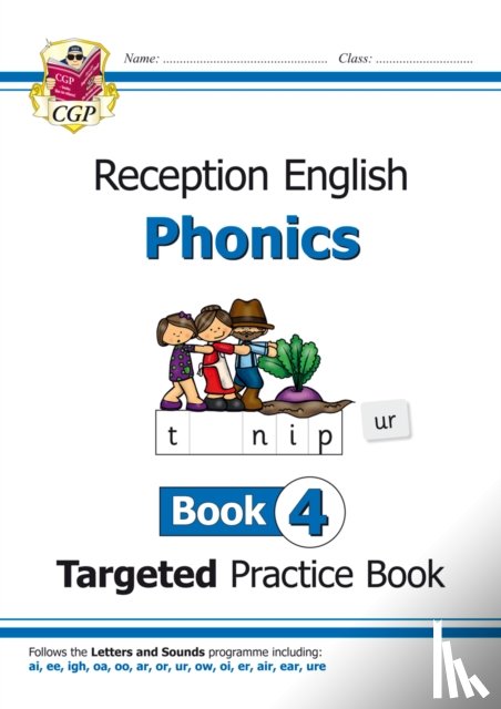 Karen, Bryant - Reception English Phonics Targeted Practice Book - Book 4