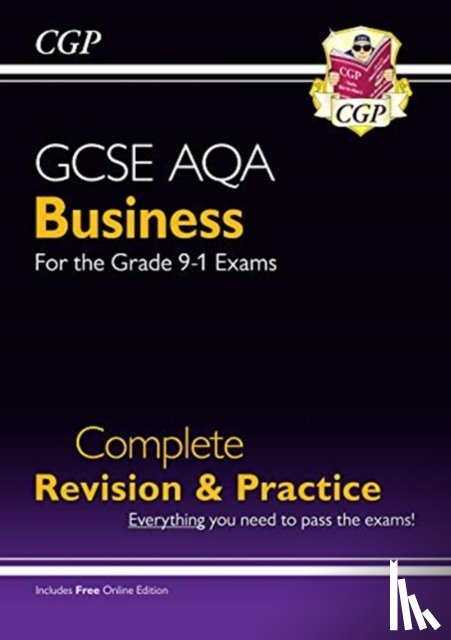 CGP Books - New GCSE Business AQA Complete Revision & Practice (with Online Edition, Videos & Quizzes): for the 2025 and 2026 exams