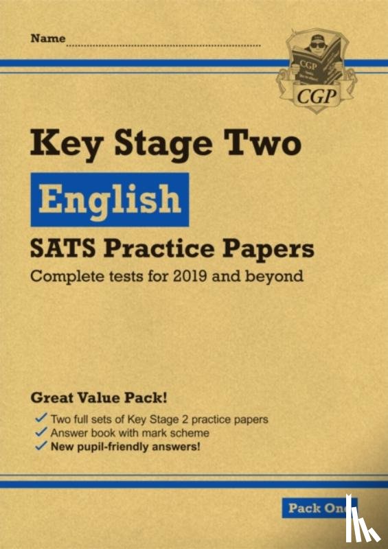 CGP Books - KS2 English SATS Practice Papers: Pack 2 - for the 2025 tests (with free Online Extras)