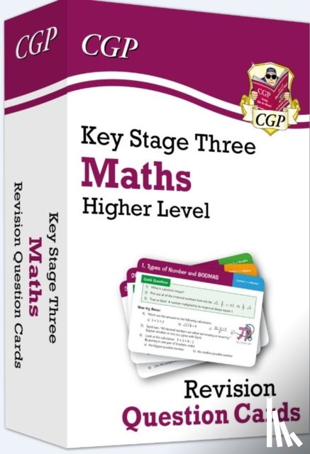 CGP Books - KS3 Maths Revision Question Cards - Higher