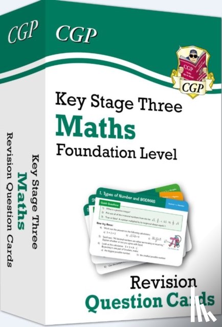 CGP Books - KS3 Maths Revision Question Cards - Foundation
