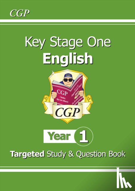 CGP Books - KS1 English Year 1 Targeted Study & Question Book