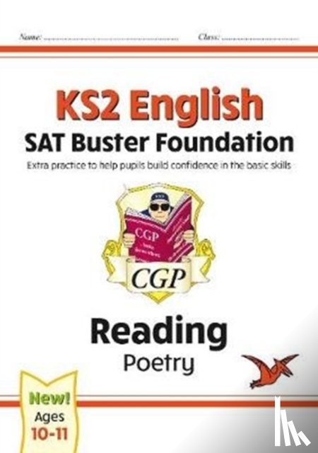 CGP Books - KS2 English Reading SAT Buster Foundation: Poetry (for the 2025 tests)