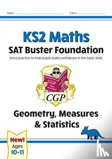 CGP Books - KS2 Maths SAT Buster Foundation: Geometry, Measures & Statistics (for the 2025 tests)