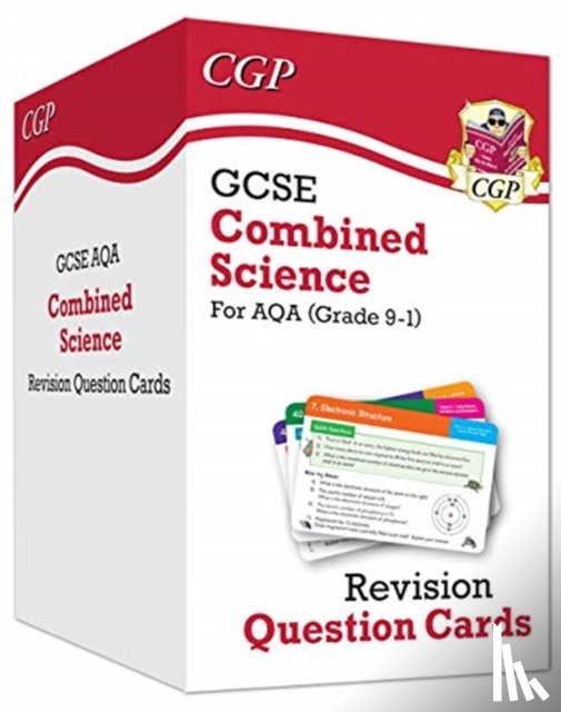 CGP Books - GCSE Combined Science AQA Revision Question Cards - Q&A cards for quick practice