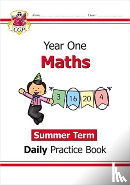 CGP Books - KS1 Maths Year 1 Daily Practice Book: Summer Term