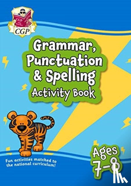CGP Books - Grammar, Punctuation & Spelling Activity Book for Ages 7-8 (Year 3)