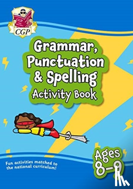 CGP Books - Grammar, Punctuation & Spelling Activity Book for Ages 8-9 (Year 4)