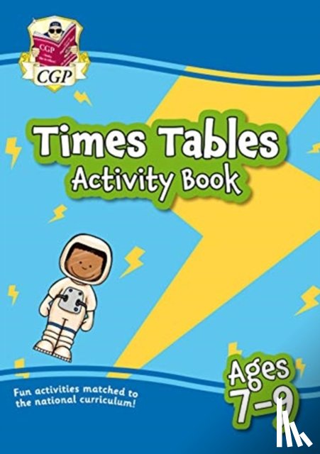 CGP Books - Times Tables Activity Book for Ages 7-9