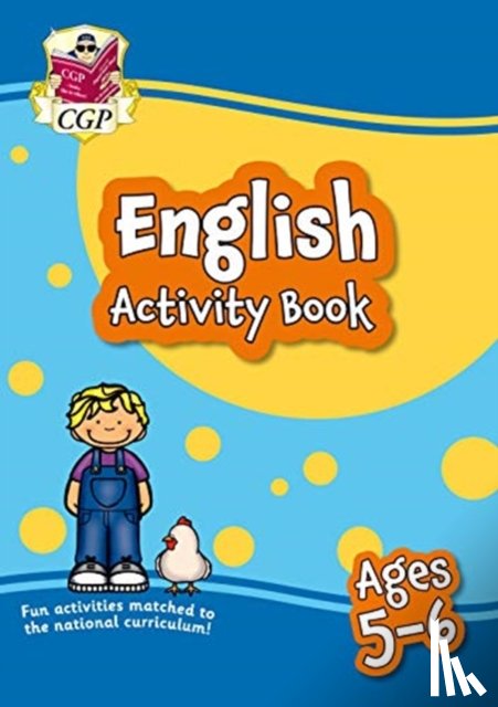 CGP Books - English Activity Book for Ages 5-6 (Year 1)