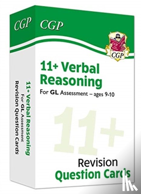 CGP Books - 11+ GL Revision Question Cards: Verbal Reasoning - Ages 9-10