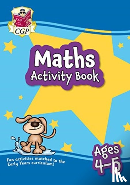 CGP Books - Maths Activity Book for Ages 4-5 (Reception)