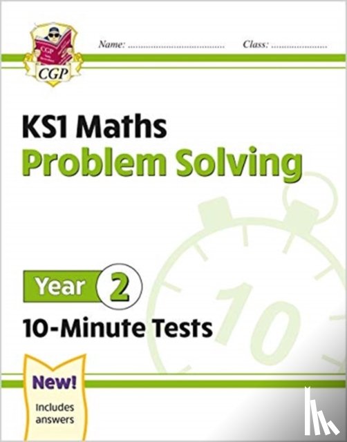 CGP Books - KS1 Year 2 Maths 10-Minute Tests: Problem Solving