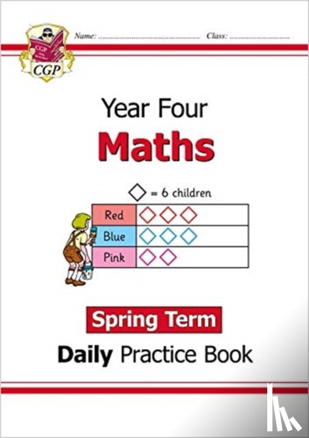 CGP Books - KS2 Maths Year 4 Daily Practice Book: Spring Term