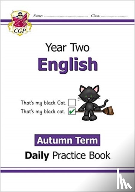 CGP Books - KS1 English Year 2 Daily Practice Book: Autumn Term